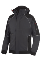 FHB WALTER Softshelljacke, anthrazit-schwarz, Gr. 2XL
