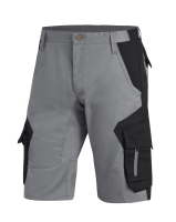 FHB WULF Bermuda, grau-schwarz, Gr. 52