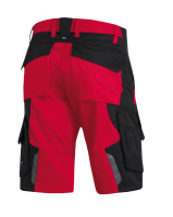 FHB WULF Bermuda, rot-schwarz, Gr. 54