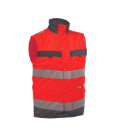 Dassy ® Bilbao, Pes70, neonrot/zementgrau, standard, 2XL