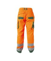 Dassy ® Chicago, Pesco74, neonorange/flaschengrün, plus