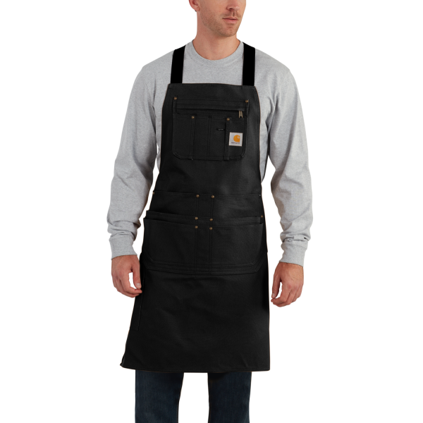 Carhartt Latzschürze Duck Apron, Black, Ofa
