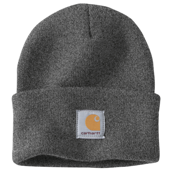 Carhartt Knit Cuffed Beanie, Coal Heather
