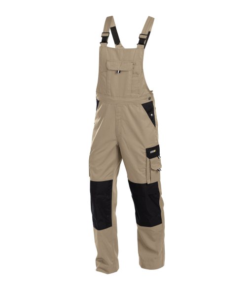 Dassy ® Versailles Zweifarbige Arbeitslatzhose mit Kniepolstertaschen