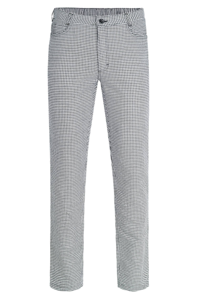 Greiff Herren-Hose 5 Pocket Regular Fit Kitche, s/w pepita