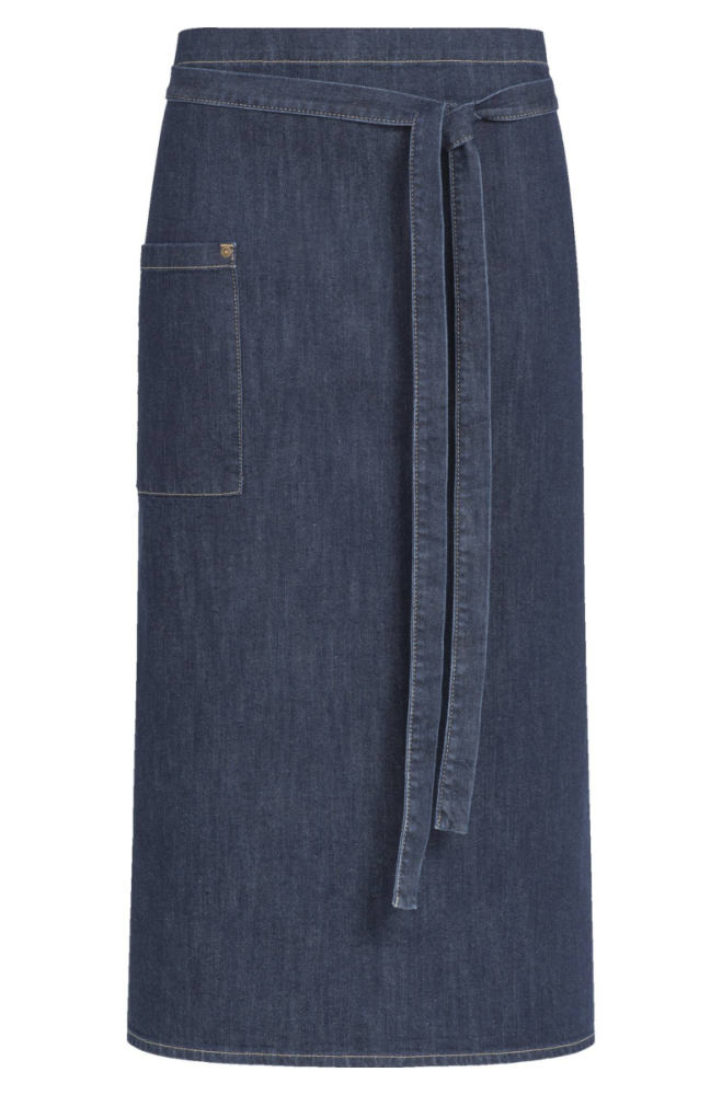 Greiff Bistro-Schürze 100x80, blue denim, 100x80