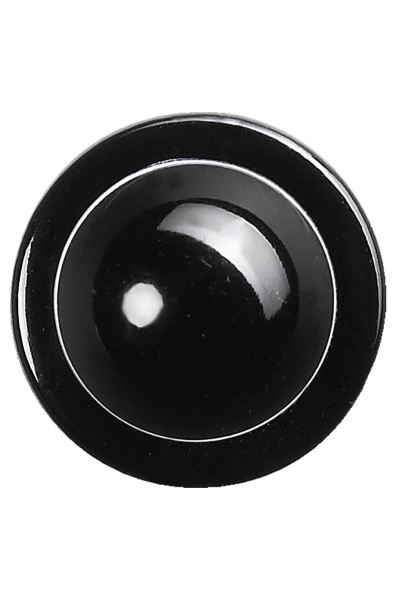 Greiff Kugelknöpfe 12er Pack, schwarz, unisex