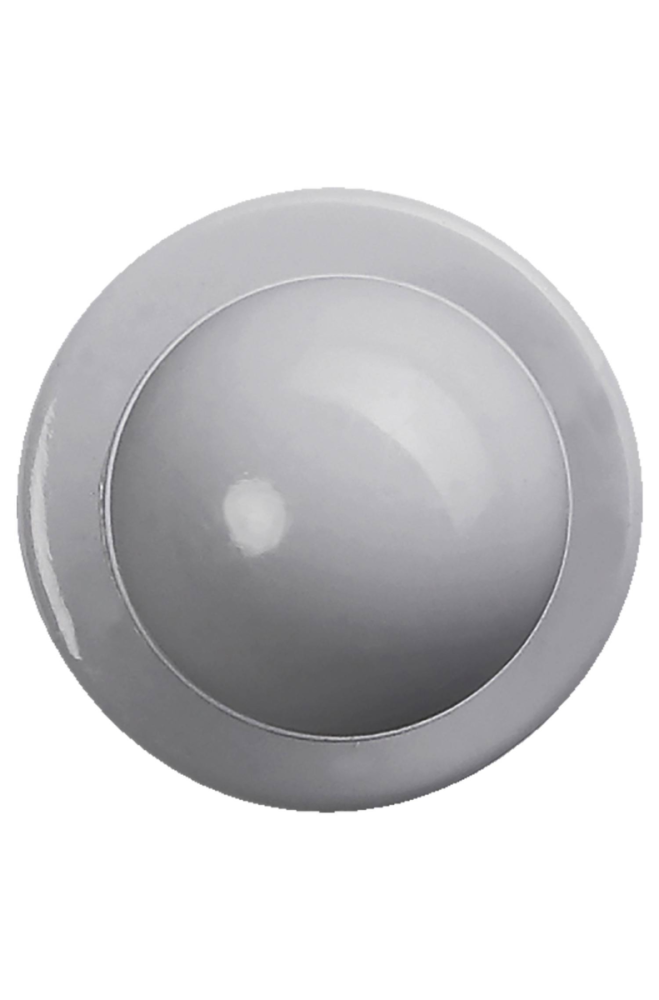 Greiff Kugelknöpfe 12er P, grau, unisex