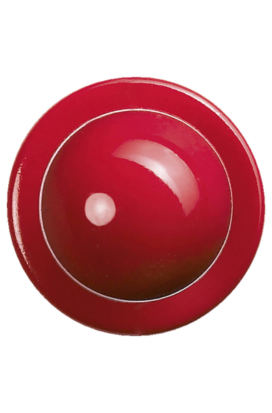 Greiff Kugelknöpfe 12er Pack, rot, unisex