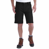 Carhartt Rugged Stretch Canvas Short, Black, W30