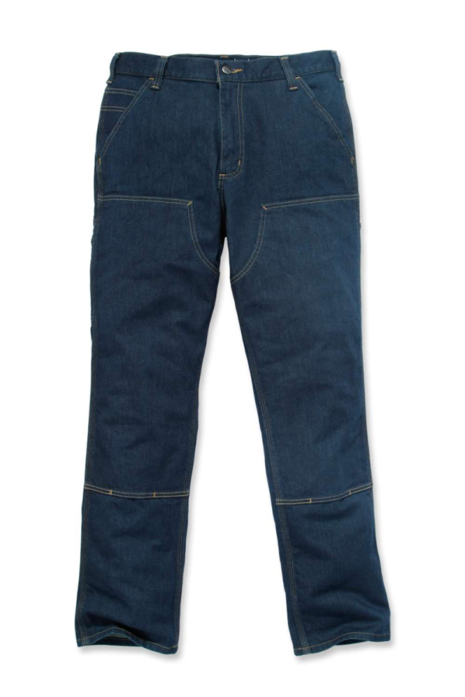 Carhartt Double Front Dungaree Jeans, Erie, W42/l30