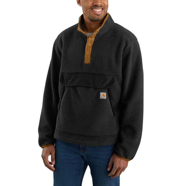 Carhartt Relaxed Fit Fleece Pullover, Black
