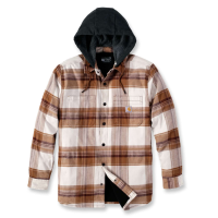 Carhartt Flannel Sherpa-lined Shirt Jac, ® Brown