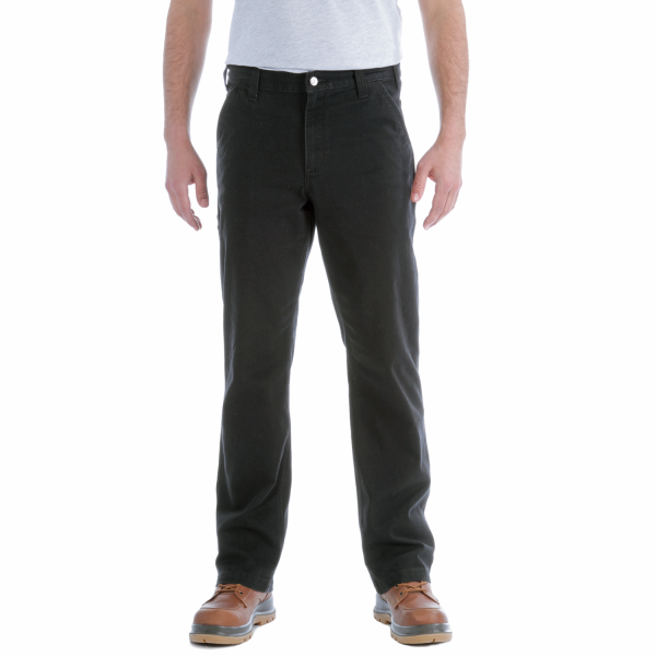 Carhartt Stretch Duck Dungaree, Black, W30/l3