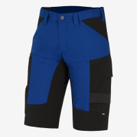 FHB KIM Bermuda elastisch, royalblau-schwarz, Gr. 50