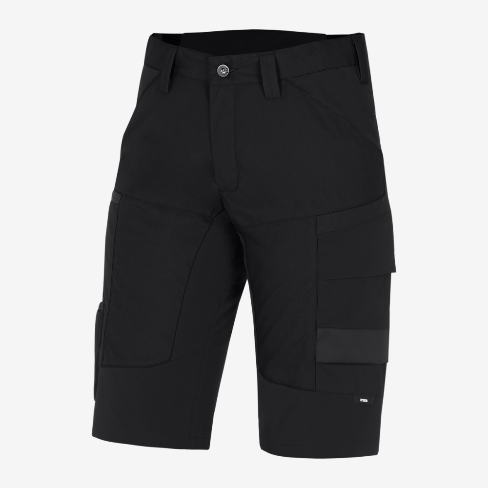 FHB KIM Bermuda elastisch, schwarz, Gr. 46