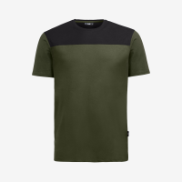 FHB KNUT T-Shirt Herren, oliv-schwarz, Gr. 5XL