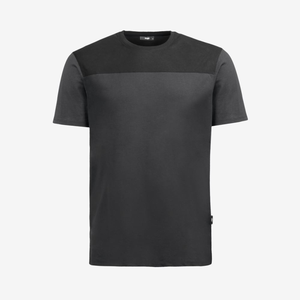 FHB KNUT T-Shirt Herren, anthrazit-schwarz, Gr. 4XL