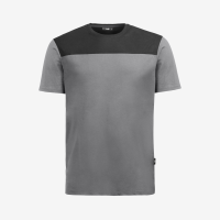 FHB KNUT T-Shirt Herren, grau-schwarz, Gr. 2XL
