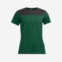 FHB KIRA T-Shirt Damen, grün-schwarz, Gr. 4XL