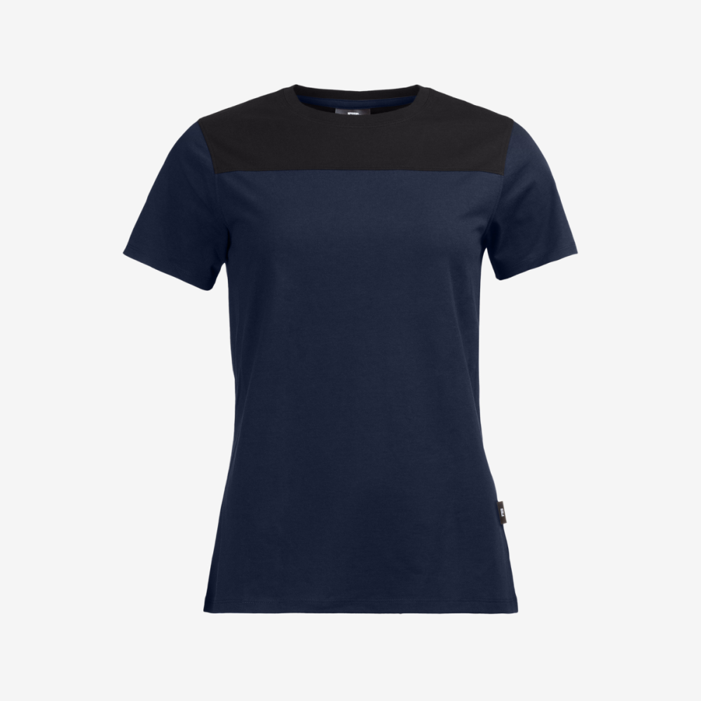 FHB KIRA T-Shirt Damen, marine-schwarz