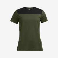 FHB KIRA T-Shirt Damen, oliv-schwarz, Gr. S