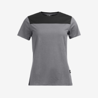 FHB KIRA T-Shirt Damen, grau-schwarz, Gr. L