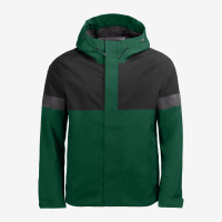 FHB LUCA Regenjacke, grün-schwarz, Gr. XS