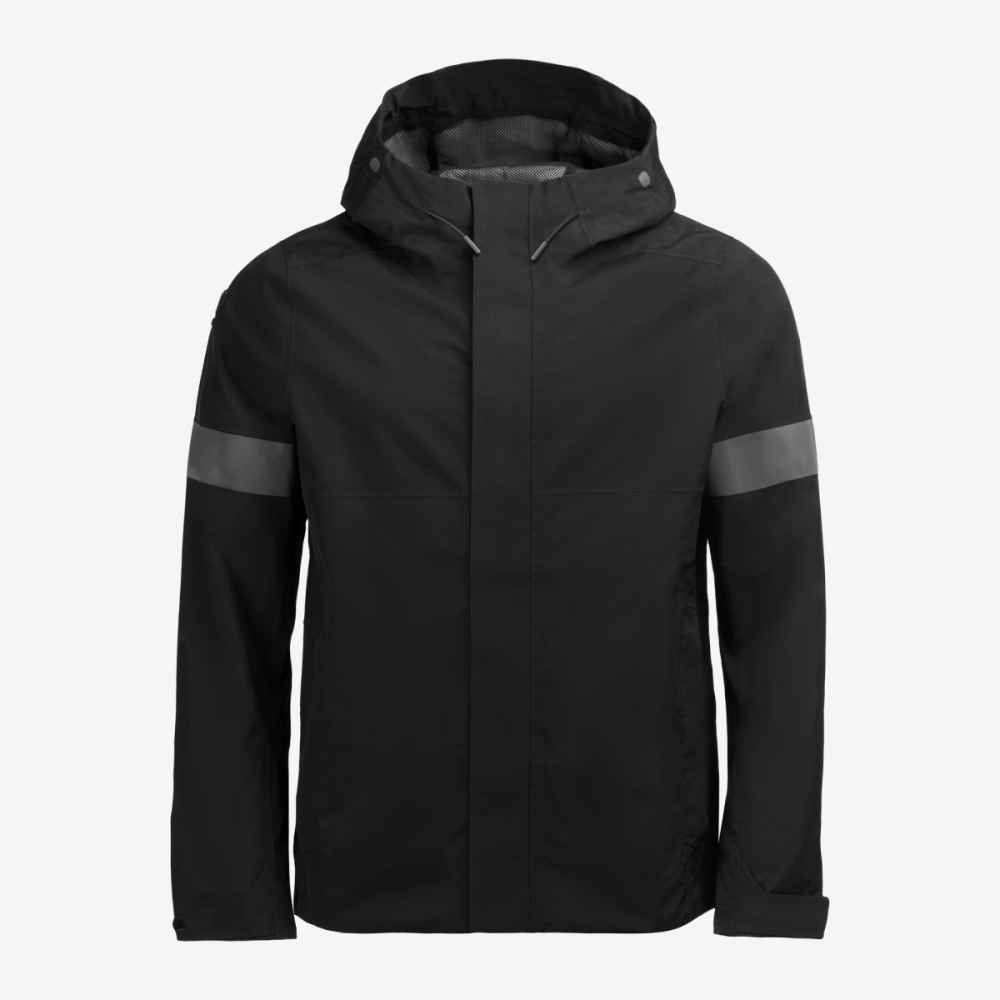 FHB LUCA Regenjacke, schwarz, Gr. L