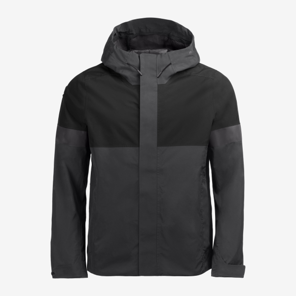 FHB LUCA Regenjacke, anthrazit-schwarz