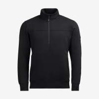 FHB ROB Zip-Sweatshirt, schwarz, Gr. 4XL
