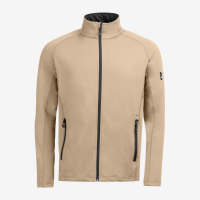 FHB KUNO Fleece-Jacke, beige, Gr. M