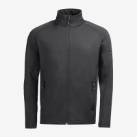 FHB KUNO Fleece-Jacke, anthrazit, Gr. M