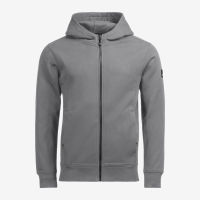 FHB QUENTIN Hoodie Jacke, grau, Gr. 2XL