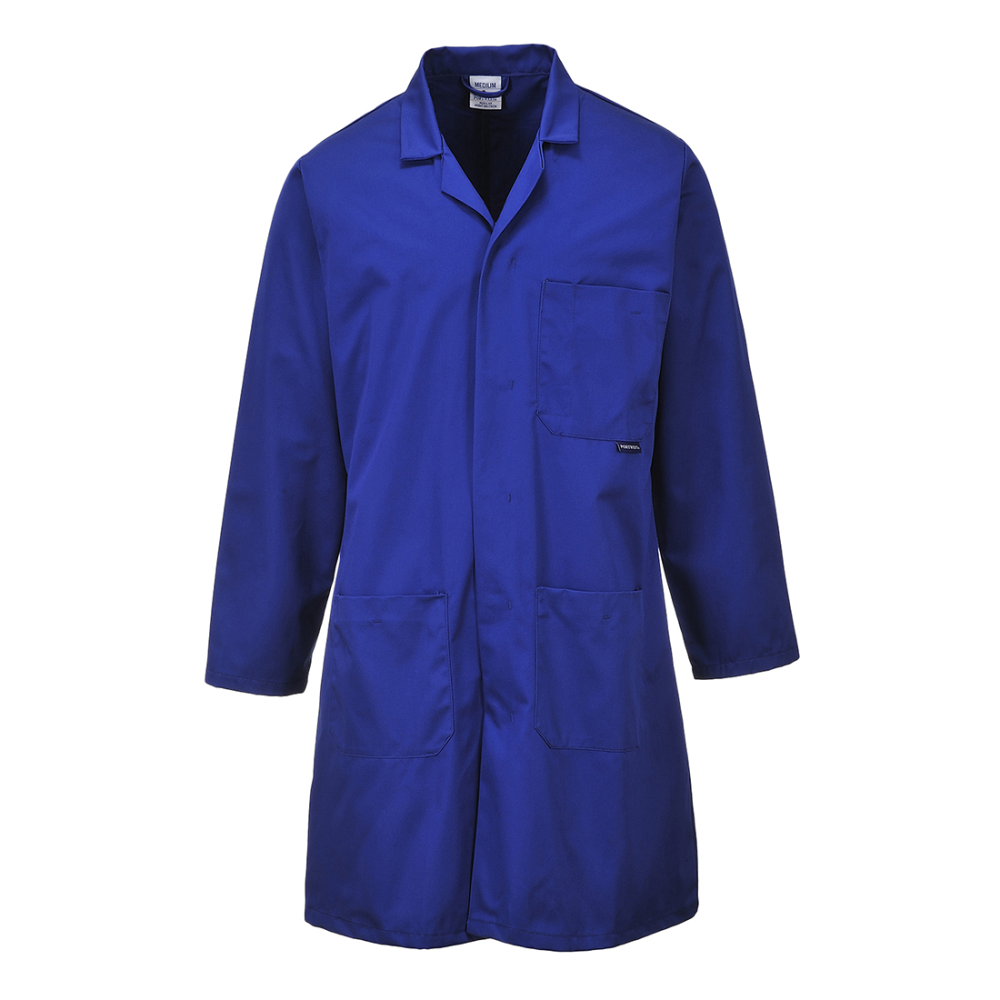 24StarWork Labormantel blau - 2XL