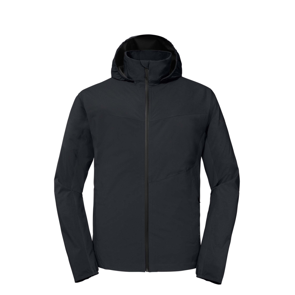 Schöffel Regenjacke Herren, schwarz, 2XL